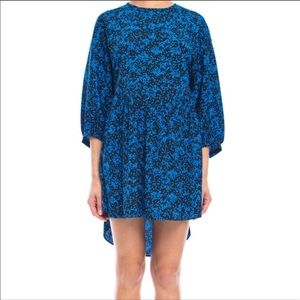 Walter Baker print hi low dress 8
